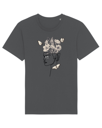 Butterfly Head Feminin Anthracite