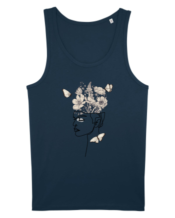 Butterfly Head Feminin Navy