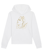 Gold Abstract Feminin Hanorac Unisex Drummer