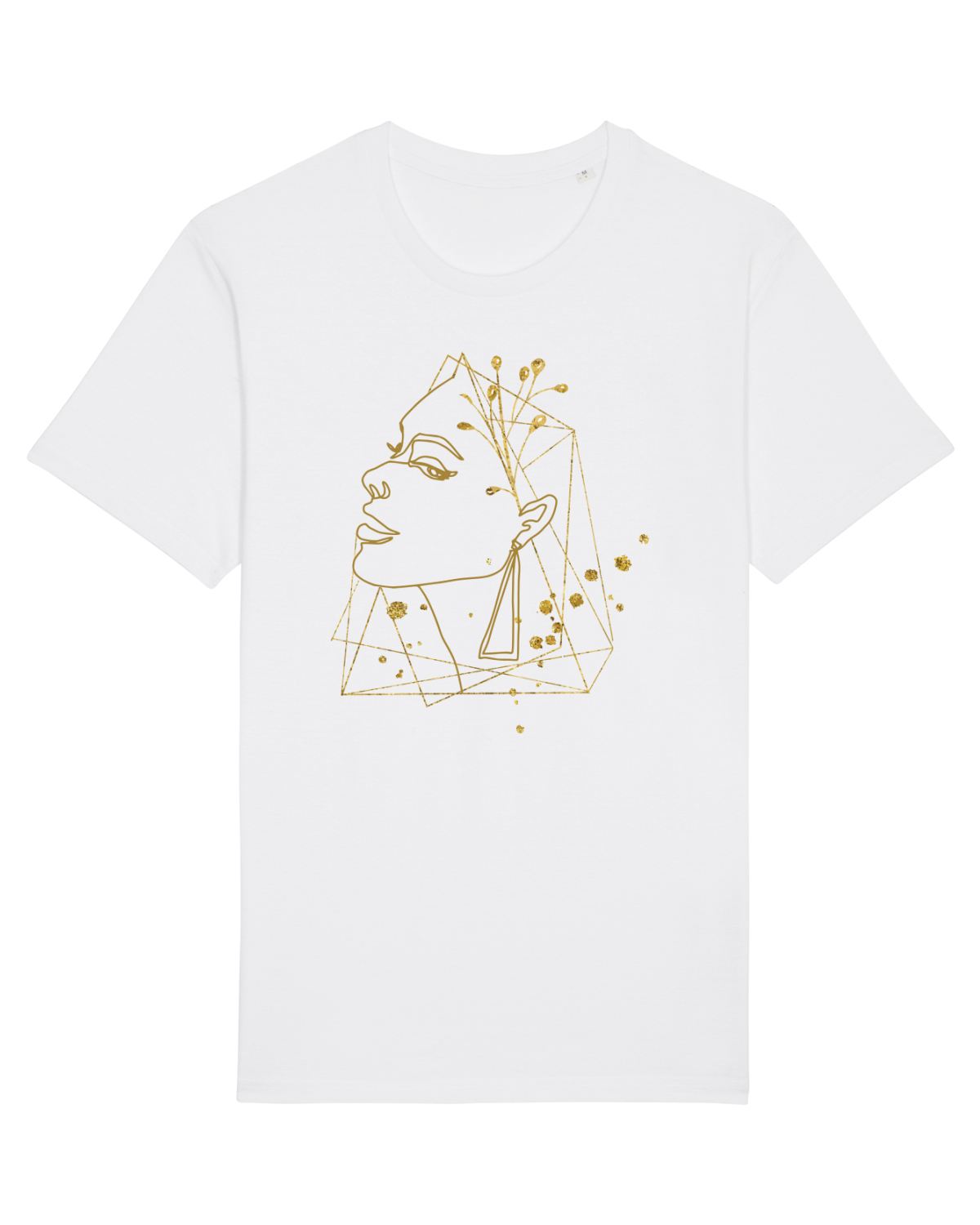 Tricou mânecă scurtă Unisex Rocker White
