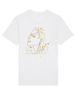 Gold Abstract Feminin Tricou mânecă scurtă Unisex Rocker