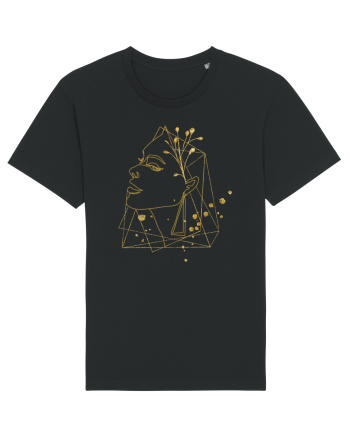 Gold Abstract Feminin Black