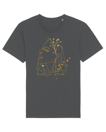 Gold Abstract Feminin Anthracite