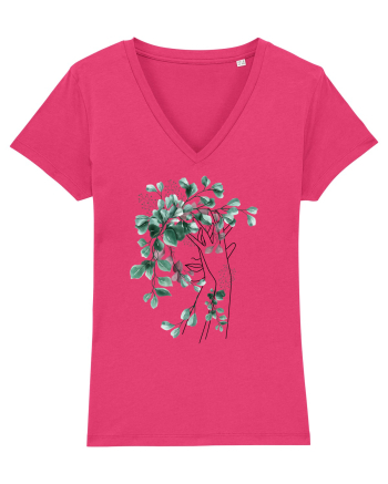 Green Head Feminin Raspberry