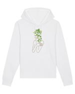 Silueta Green Feminin Hanorac Unisex Drummer