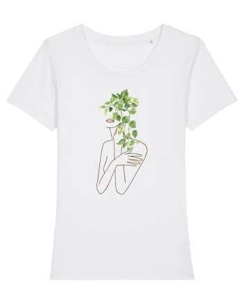 Silueta Green Feminin White