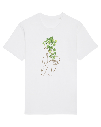 Silueta Green Feminin White
