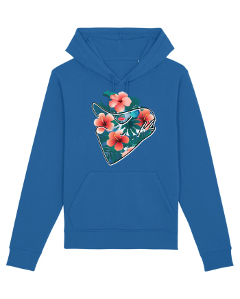 Hawaii Flowers Feminin Royal Blue