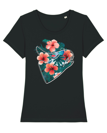 Hawaii Flowers Feminin Black