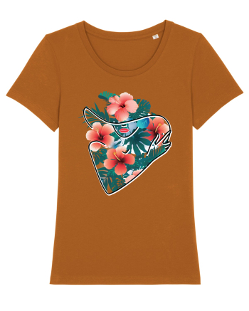 Hawaii Flowers Feminin Roasted Orange