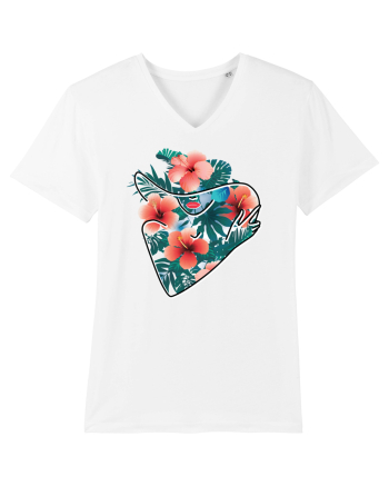 Hawaii Flowers Feminin White
