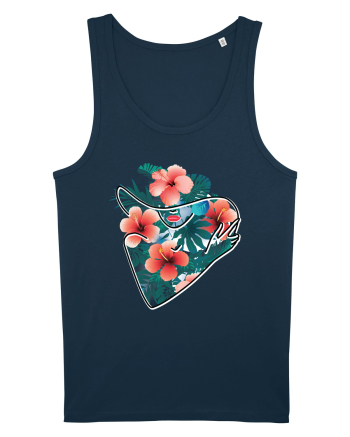 Hawaii Flowers Feminin Navy
