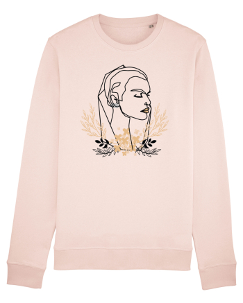 Orange Floral Head Candy Pink