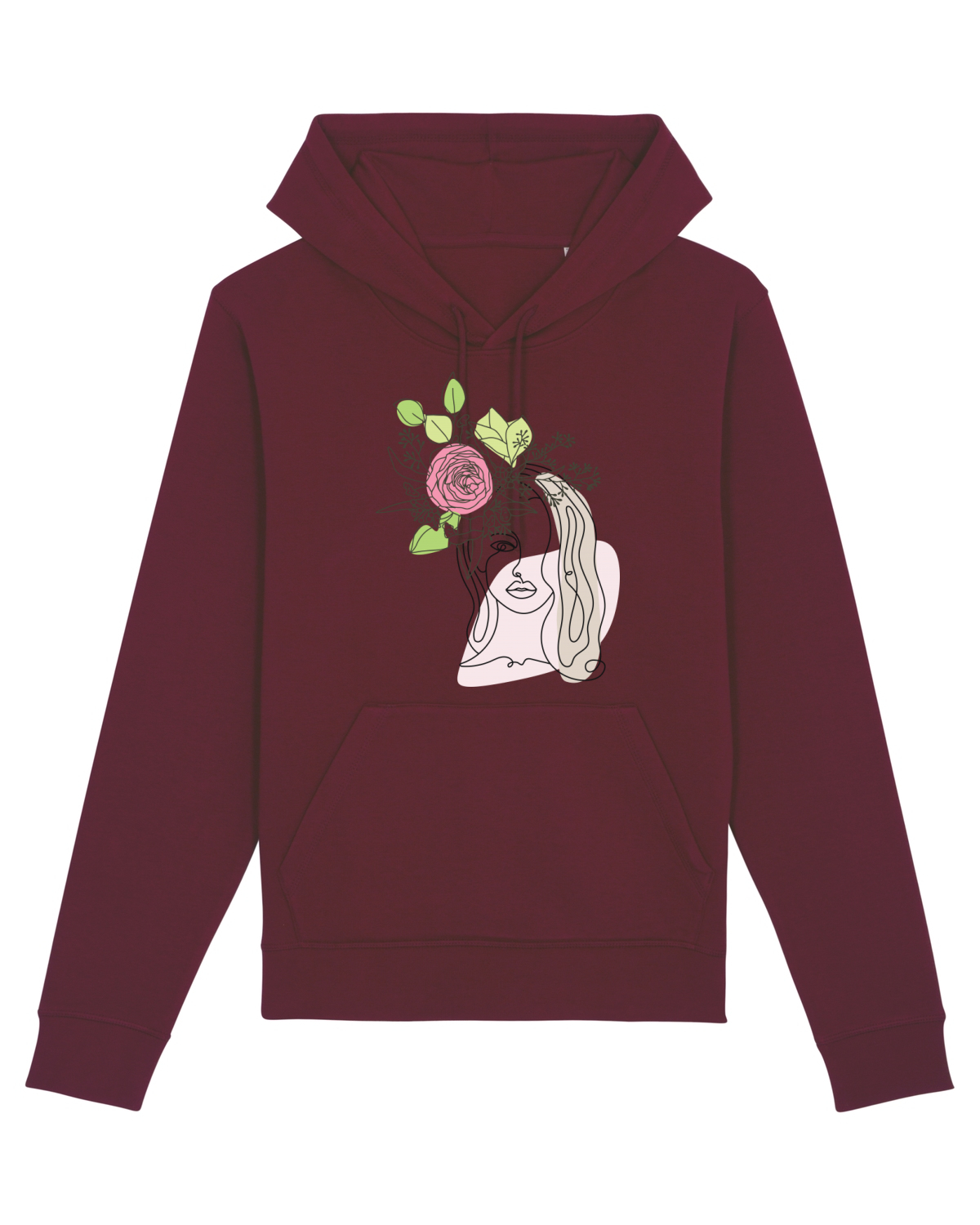 Hanorac Unisex Drummer Burgundy