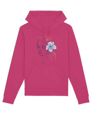 Hibiscus Blue Feminin Raspberry