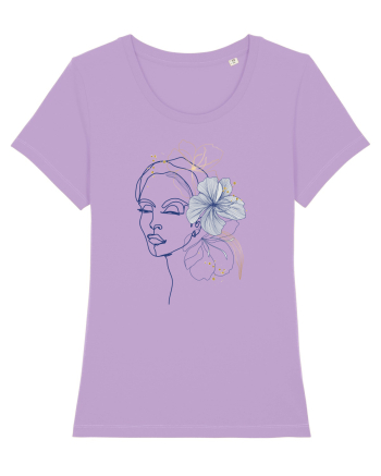 Hibiscus Blue Feminin Lavender Dawn