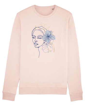 Hibiscus Blue Feminin Candy Pink