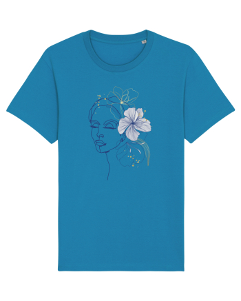 Hibiscus Blue Feminin Azur