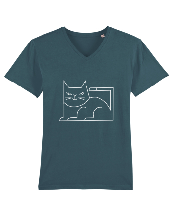 Minimal Cat Stargazer