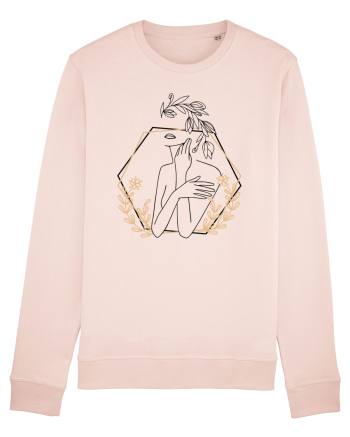 Orange Abstract Silueta Candy Pink