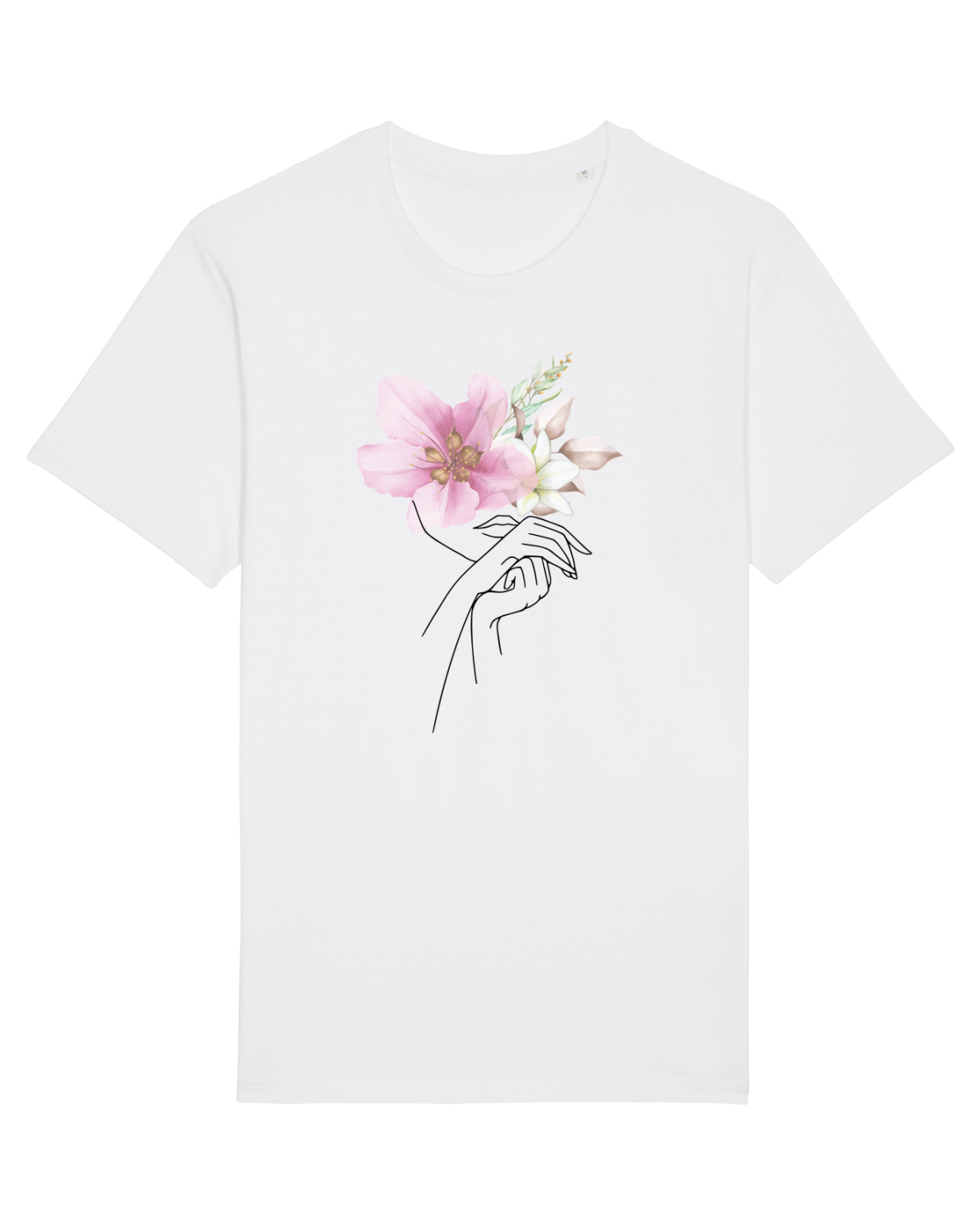 Tricou mânecă scurtă Unisex Rocker White