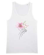 Pink Floral Hands Maiou Bărbat Runs