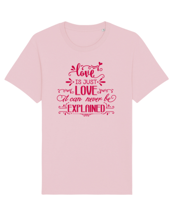 Dragostea e doar dragoste Cotton Pink