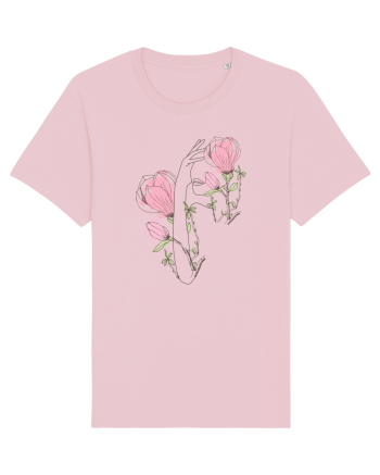 Pink Silueta Floral Cotton Pink