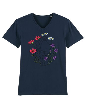 Colorat Head Feminin French Navy