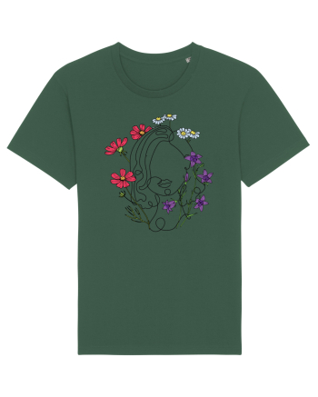 Colorat Head Feminin Bottle Green
