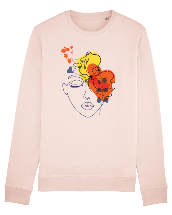 Red Head Floral Candy Pink