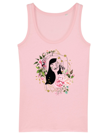 Rose Head Dreams Cotton Pink