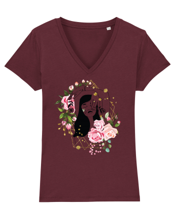 Rose Head Dreams Burgundy