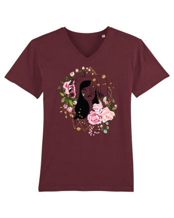 Rose Head Dreams Burgundy