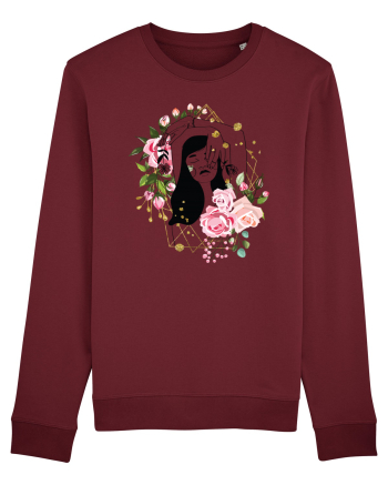 Rose Head Dreams Burgundy