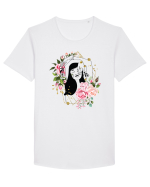 Rose Head Dreams Tricou mânecă scurtă guler larg Bărbat Skater