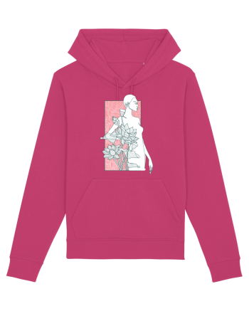 Silueta Floral Pink Raspberry