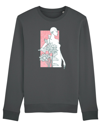 Silueta Floral Pink Anthracite