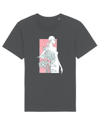 Silueta Floral Pink Anthracite
