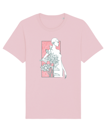 Silueta Floral Pink Cotton Pink