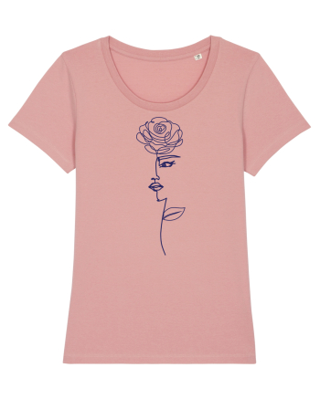 Line Art Rose Canyon Pink