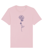 Line Art Rose Tricou mânecă scurtă Unisex Rocker