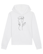 Silueta Side Floral Hanorac Unisex Drummer