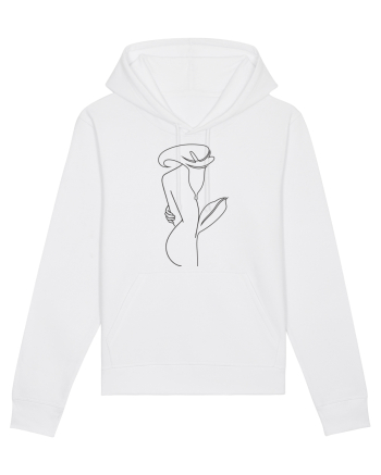 Silueta Side Floral White