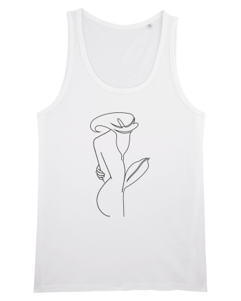 Silueta Side Floral White