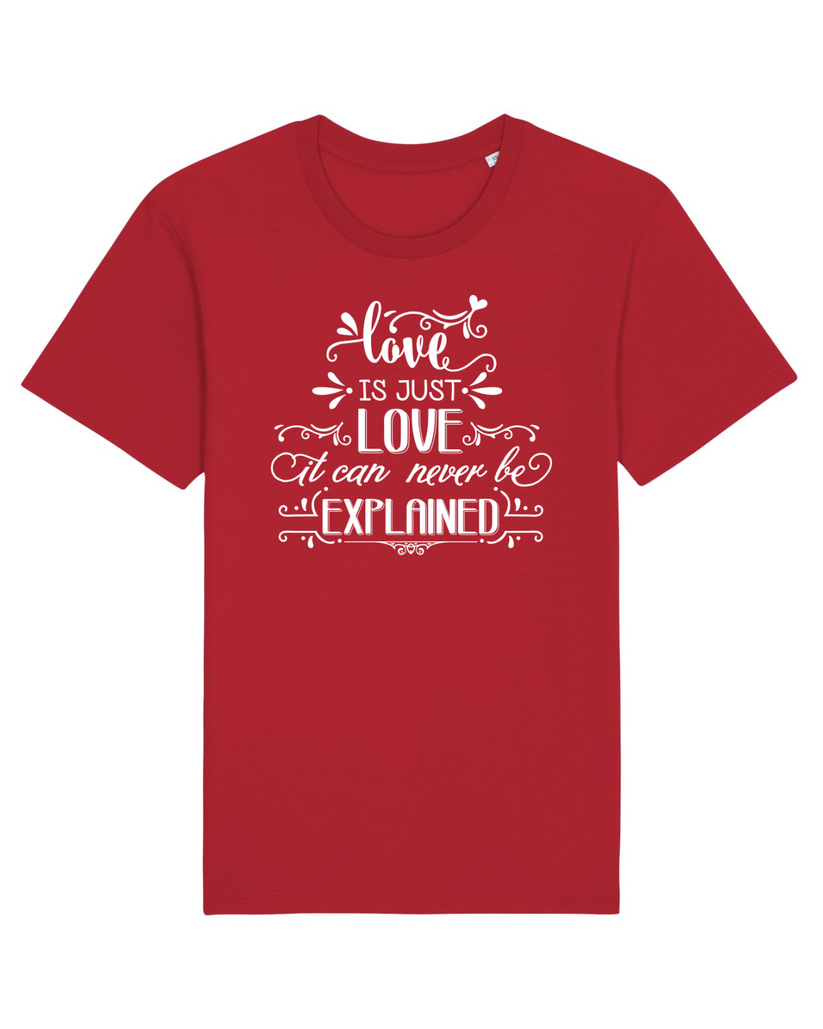 Tricou mânecă scurtă Unisex Rocker Red