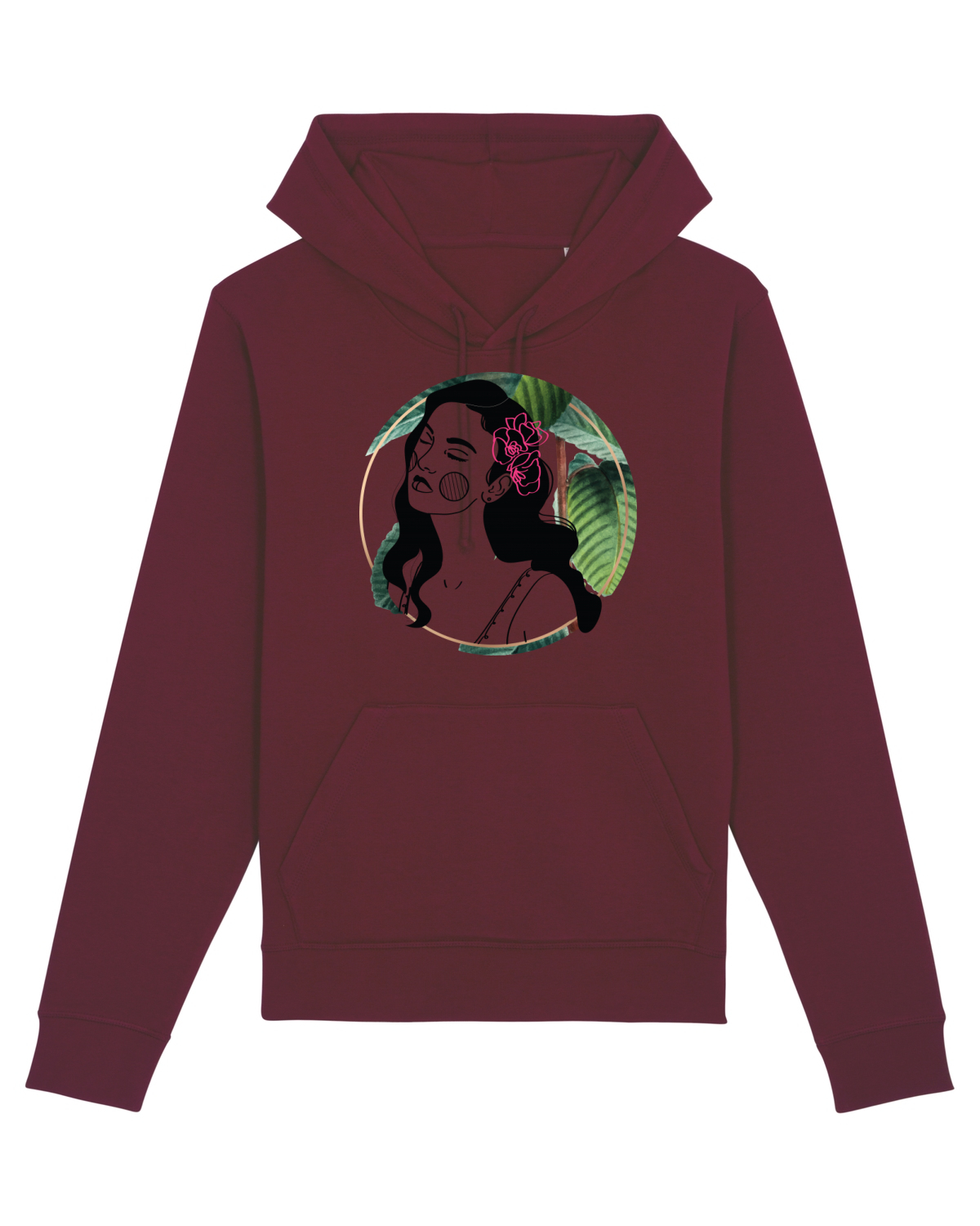 Hanorac Unisex Drummer Burgundy