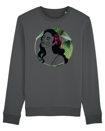 Hawaii Woman Green Anthracite