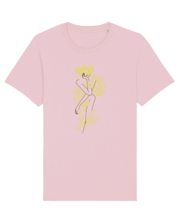 Silueta Floral Yellow Cotton Pink