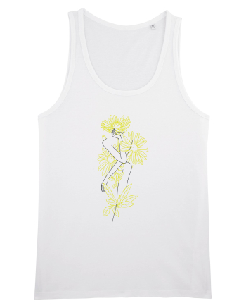 Silueta Floral Yellow White